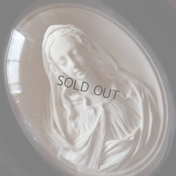 画像1: 聖母マリアのガラスドームフレーム
