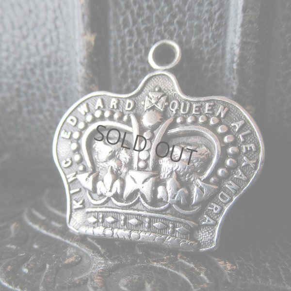 画像1: エドワード7世戴冠記念シルバーメダル（1902年）
