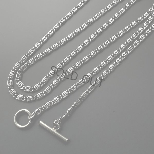 画像1: ロングネックレス(62cm)