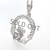 シルバー×アメジストのクラダペンダント