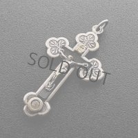 ローマカタコンベの土入り十字架