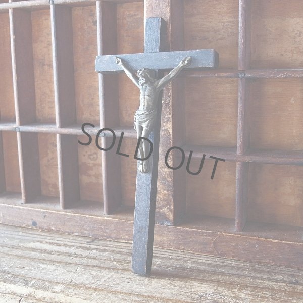 画像1: 木製十字架