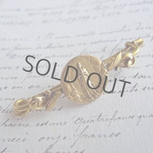 画像: GOLD FIXの聖母のブローチ(EMILE DROPSY作)