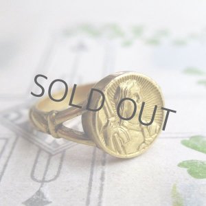 画像: GOLD PLATEのベビーリング（ジャンヌダルク）