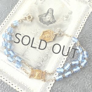 画像: ヴェルメイユとクリスタルビーズブレスレット