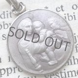 画像: 小椅子の聖母のギロッシュエナメルシルバーメダイ