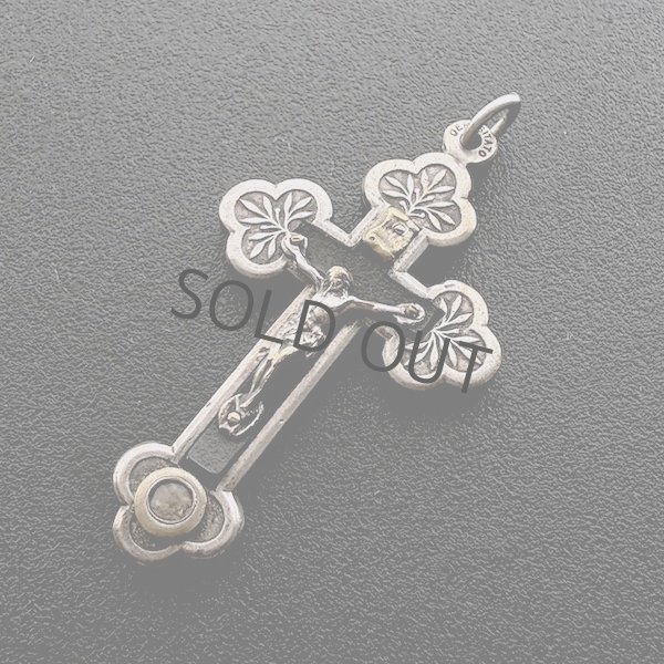 イエスキリスト　十字架　ローマ 　カタコンベ 　土入り　聖遺物 イエスキリスト 十字架 ローマ カタコンベ 土入り 聖遺物