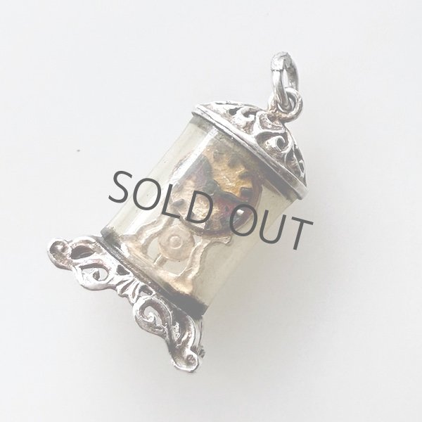 画像1: 暖炉の置き時計のシルバーチャーム