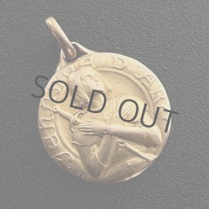 画像: 聖ジャンヌダルクのGOLD FIXメダイ(TAIRAC作)