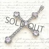 画像: アメジストとマーカサイトのシルバークロス