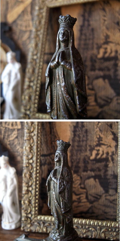 画像: 聖母マリア像のインク壷