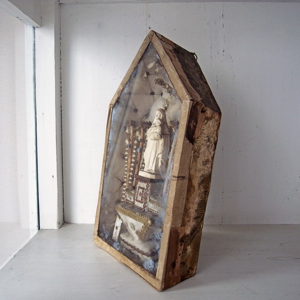 画像: 聖母子像が納められた19世紀のルリケール