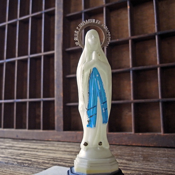 画像: 蓄光の聖母マリア像