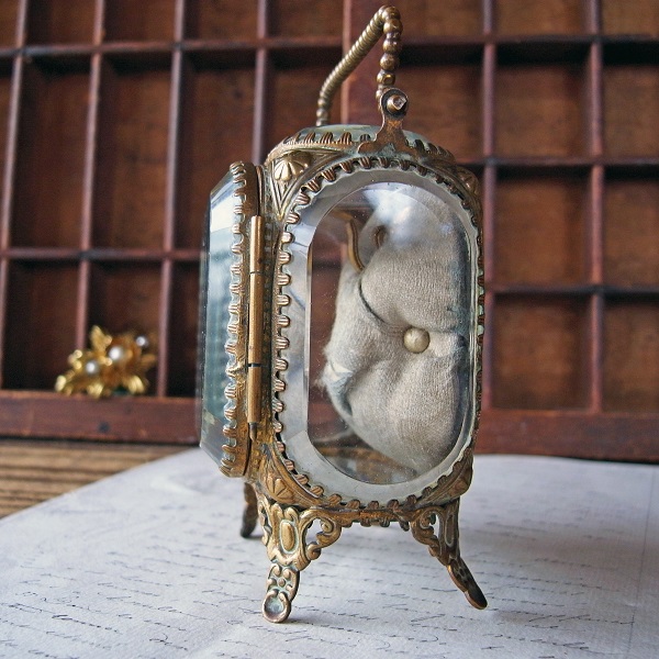 画像: 19世紀のポケットウォッチ用ガラスケース