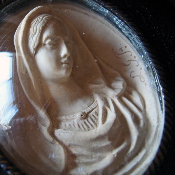 画像: 聖母マリアのガラスドームフレーム