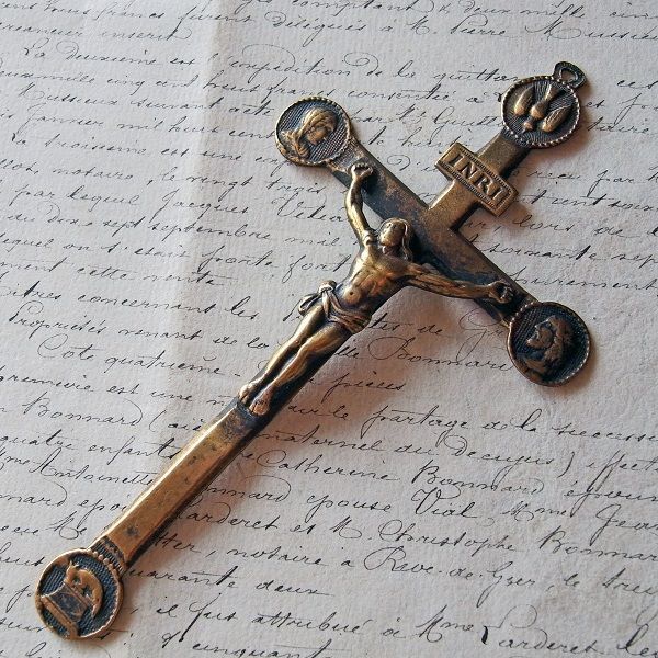 画像: 19世紀の宣教の十字架
