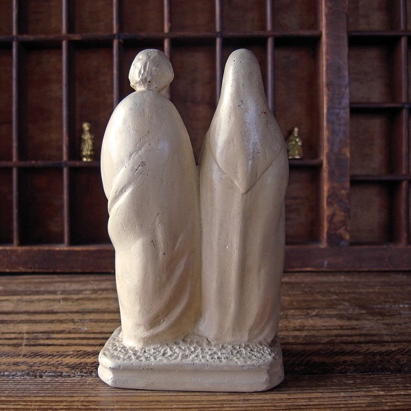 画像: 聖家族の石膏像