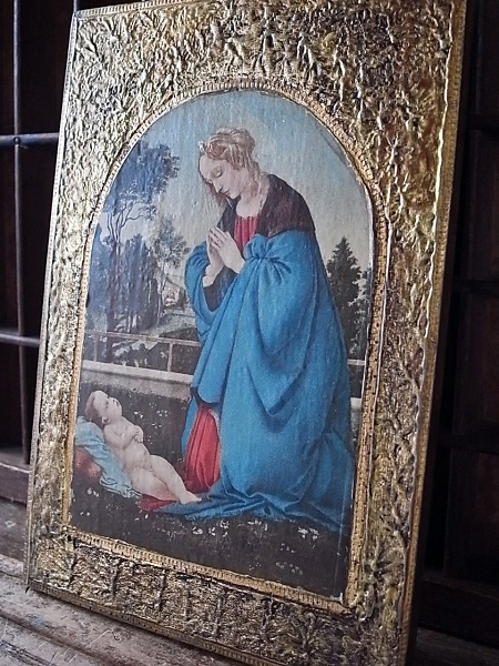 画像: フィリッポ・リッピの聖母子の板絵