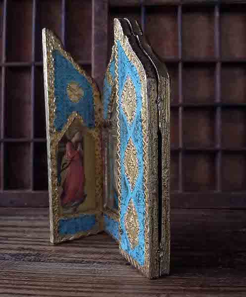 画像: 聖母マリアと天使の扉付き祭壇（フィリッポ・リッピ）