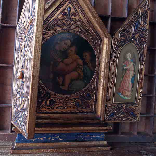 画像: 小椅子の聖母の大きな祭壇（ラファエロ）