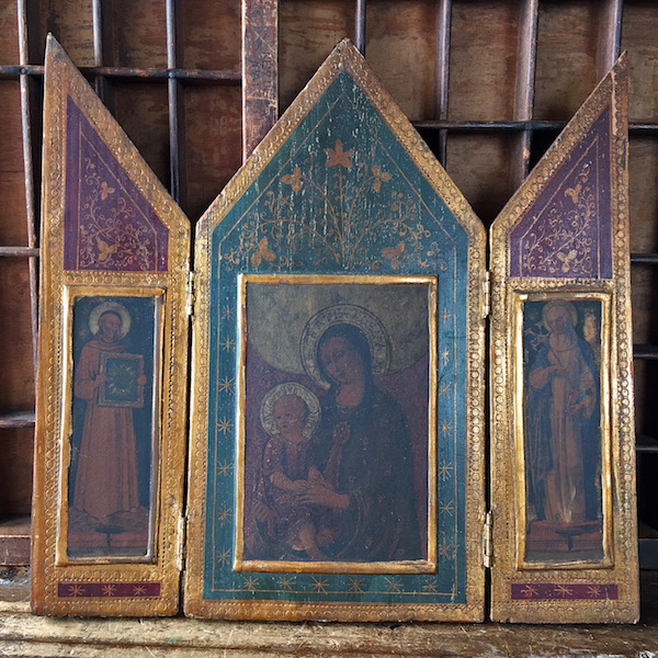 画像: 聖母子の扉付き祭壇