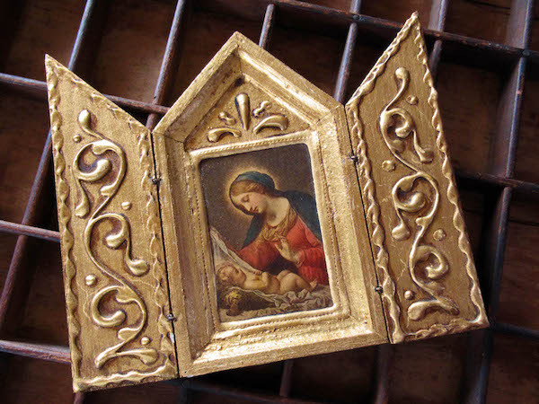 画像: 幼子イエスと聖母マリアの祭壇
