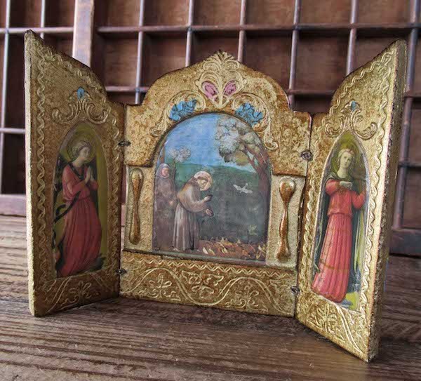 画像: 聖フランチェスコの扉付き祭壇