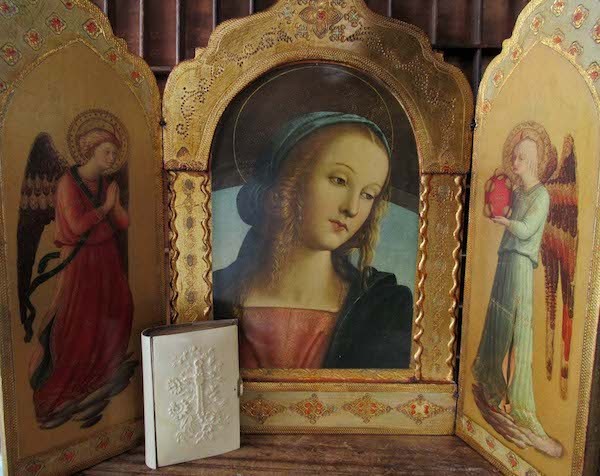 画像: ペルジーノの聖母の扉付き祭壇（特大サイズ）