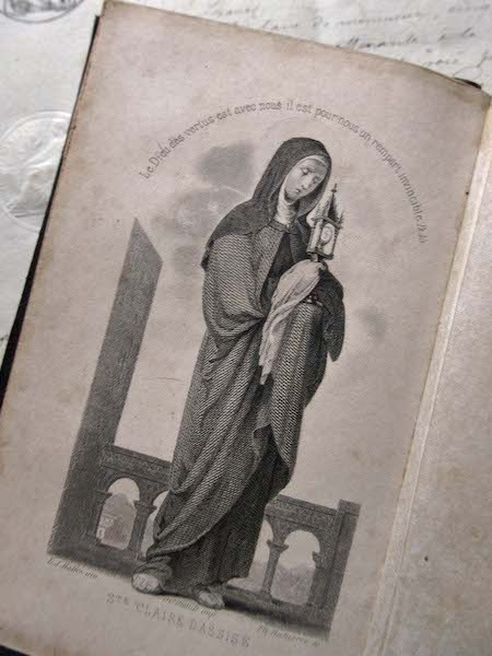 画像: 1900年の革製祈祷本