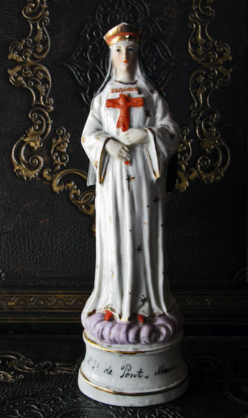 画像: Pontmain（ポンマン）の白磁の聖母像