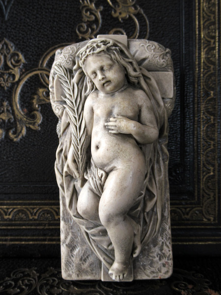 画像: 幼子イエスキリストの大理石像（1887年）