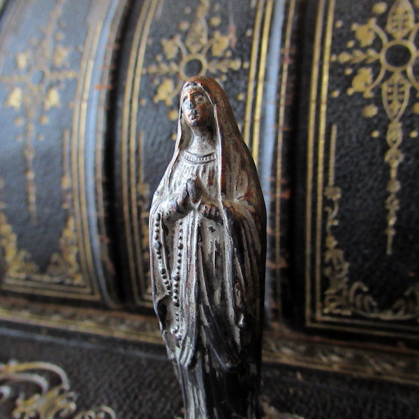 画像: 小さな聖母マリア像-1（19世紀）