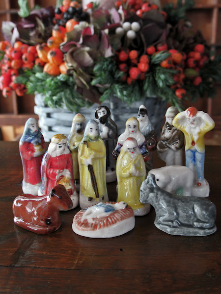 画像: キリストの降誕のフェーヴセット