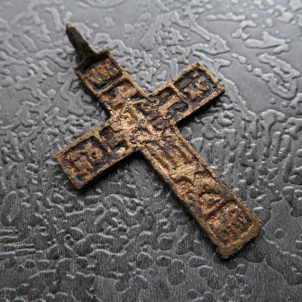 画像: 18世紀東欧の八端十字架-c