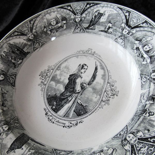 画像: アレクサンドリアの聖カタリナの深皿