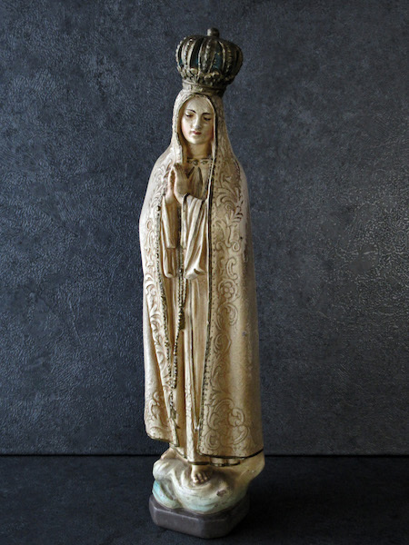 ファティマの聖母マリア像 - Eggplant