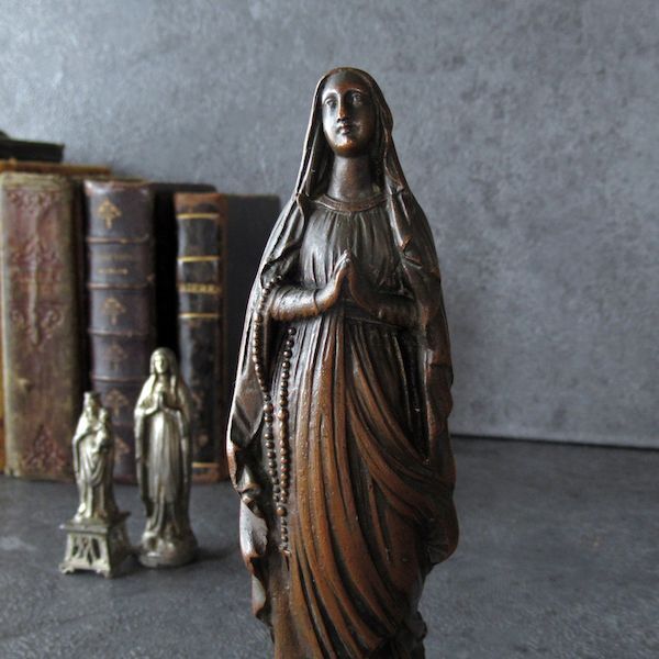 画像: 祈りの聖母マリア像（大）